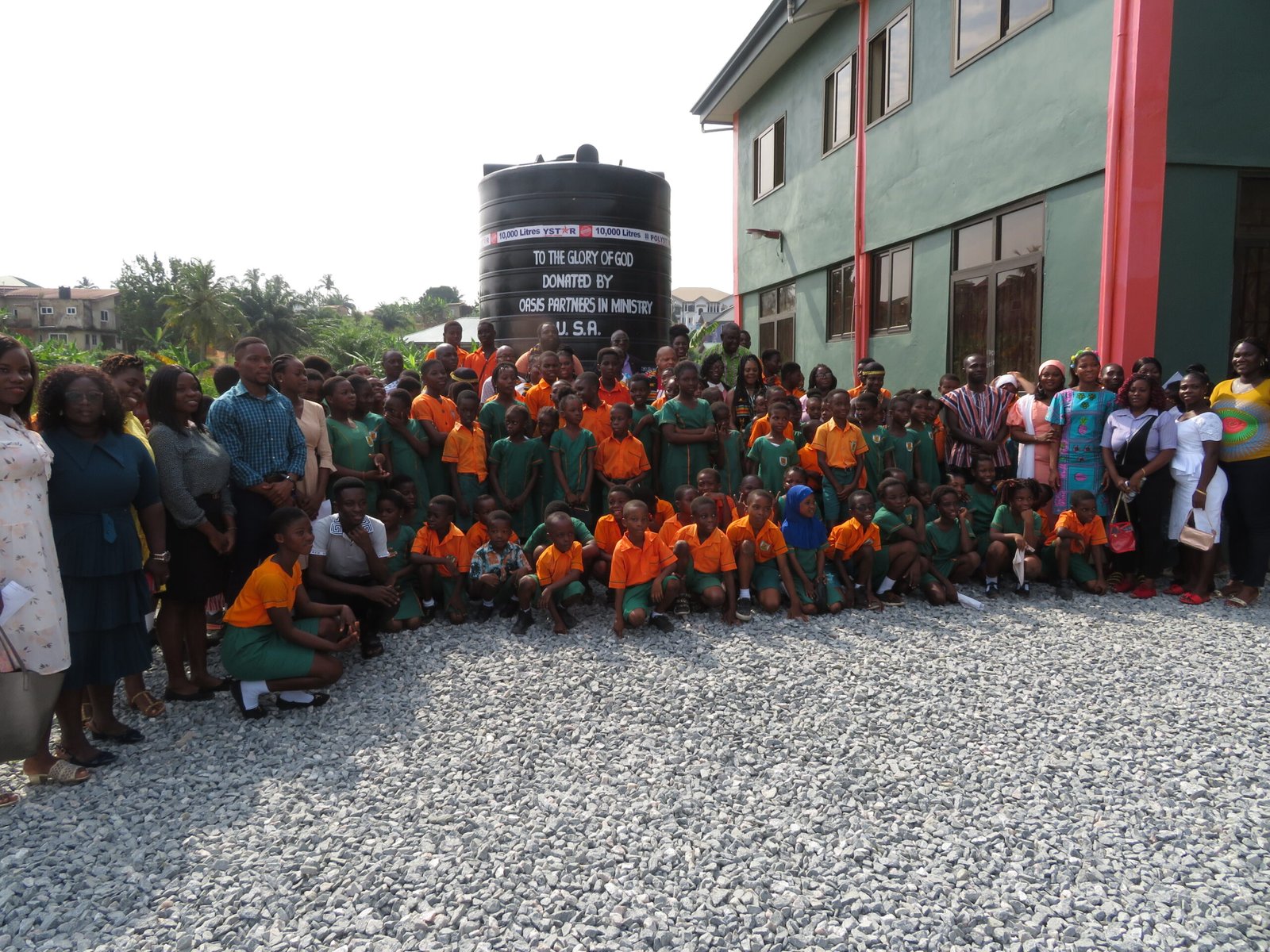 Oasis clean water project in Ghana