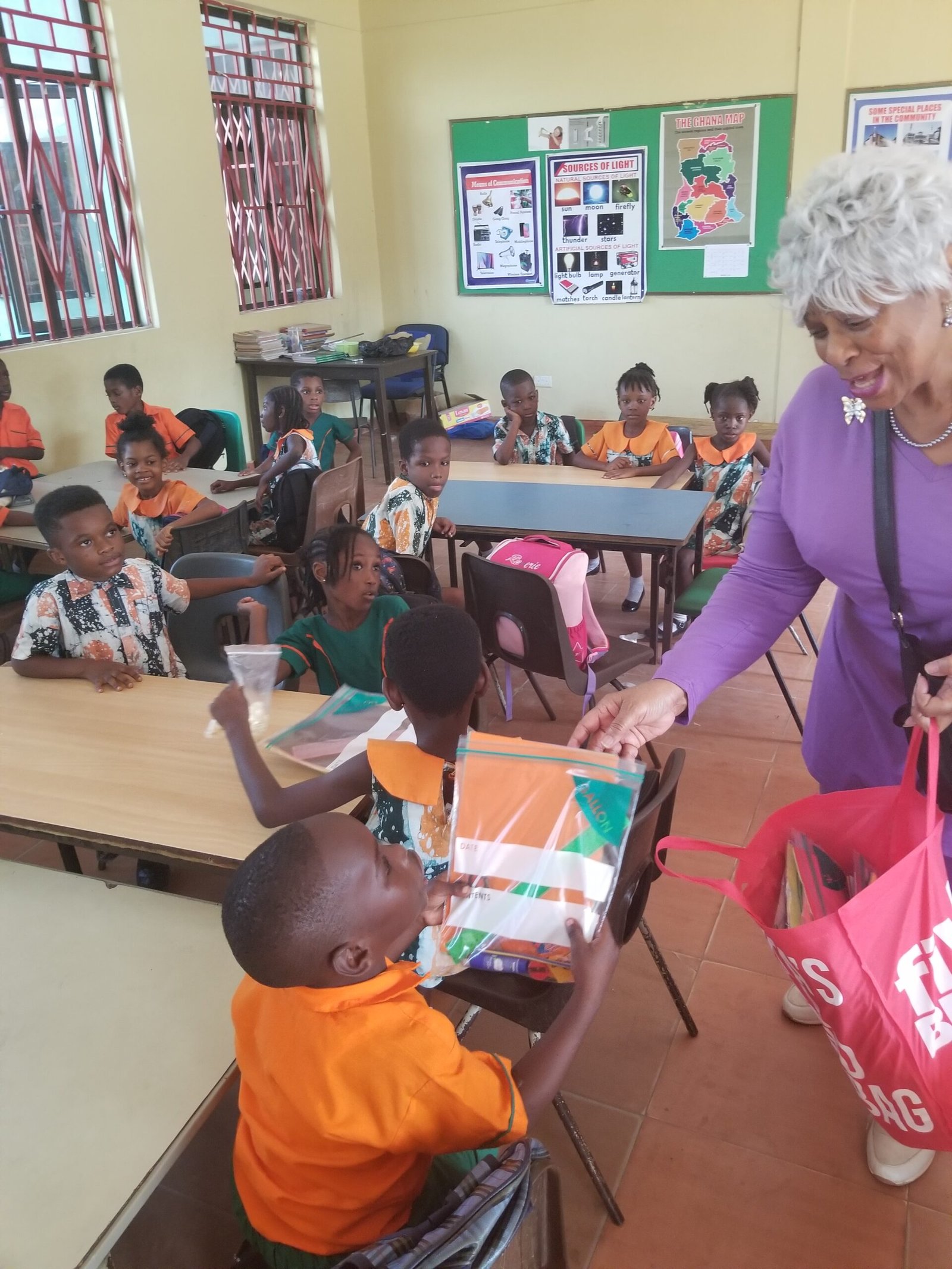 Oasis community outreach in Ghana